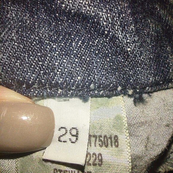 Joe's Jeans The Rocker Skinny Flare Women's Jeans Distressed Size 29 NWT - Picture 14 of 15